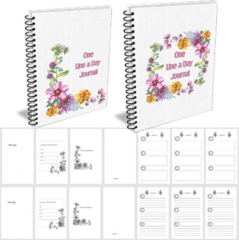 One Line a Day Journal