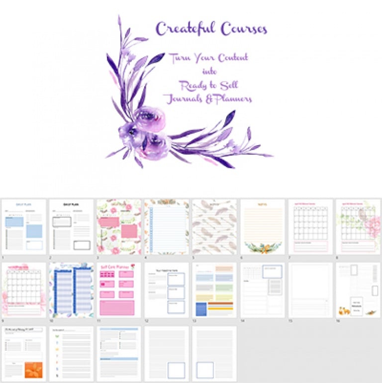Turn Your Content Into Ready To Sell Journals & Planners