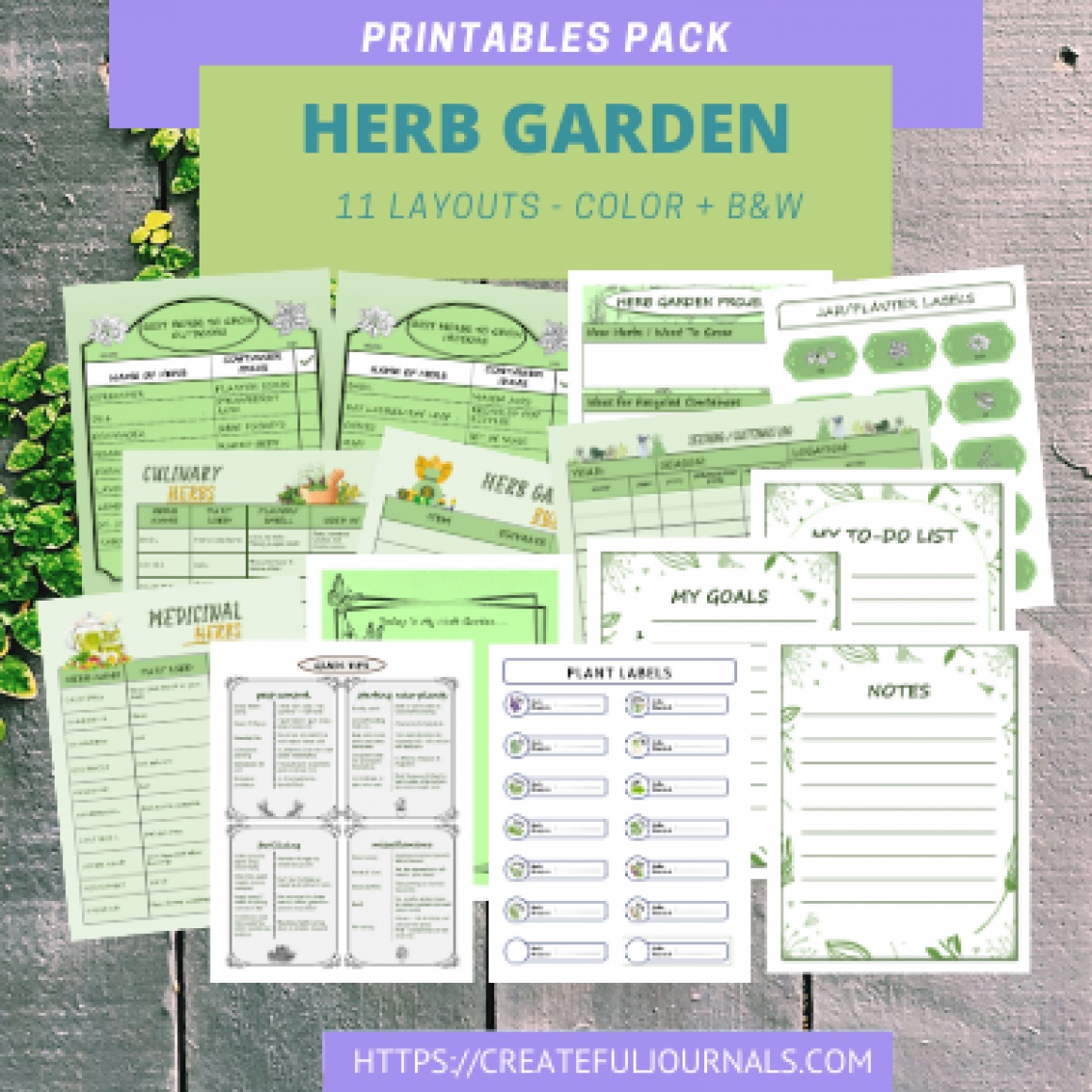 Herb Printables Pack