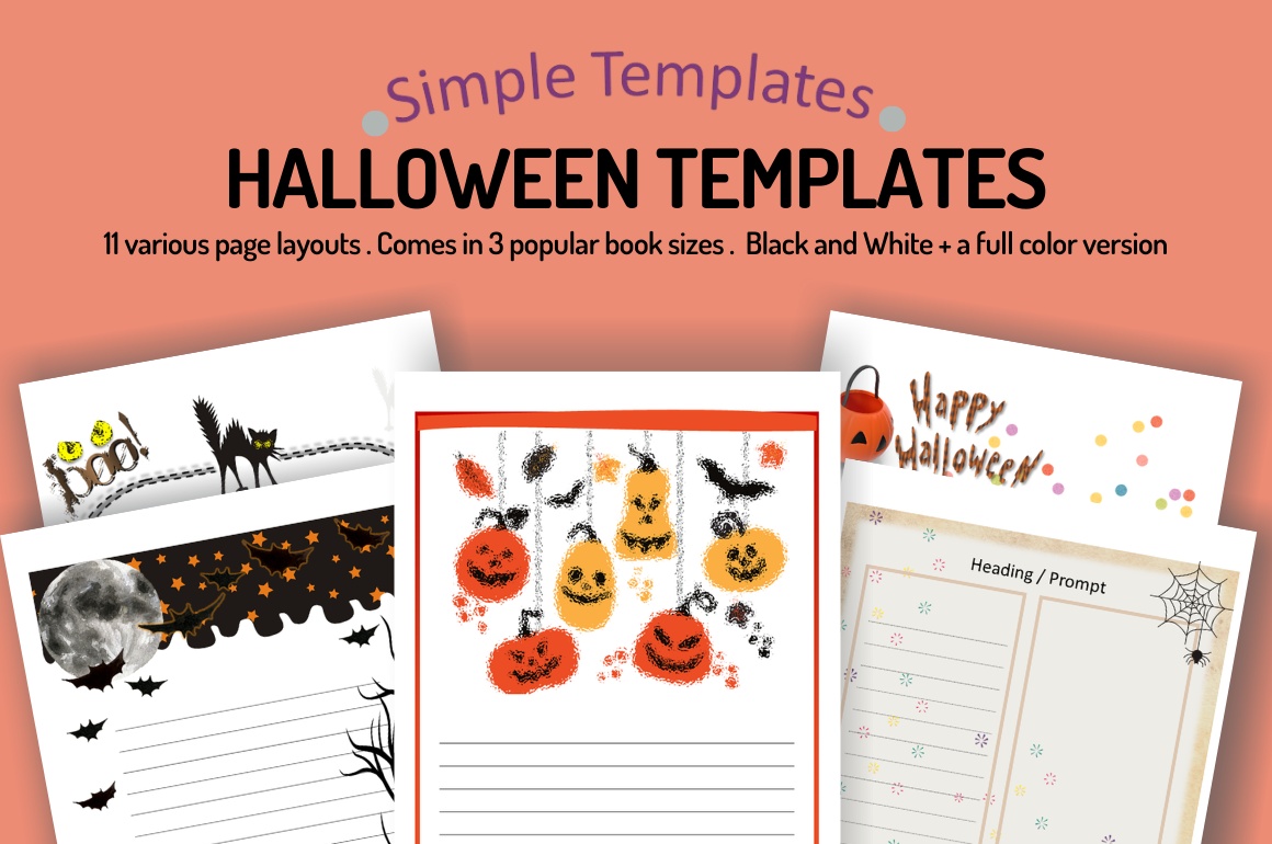 Halloween Simple Templates