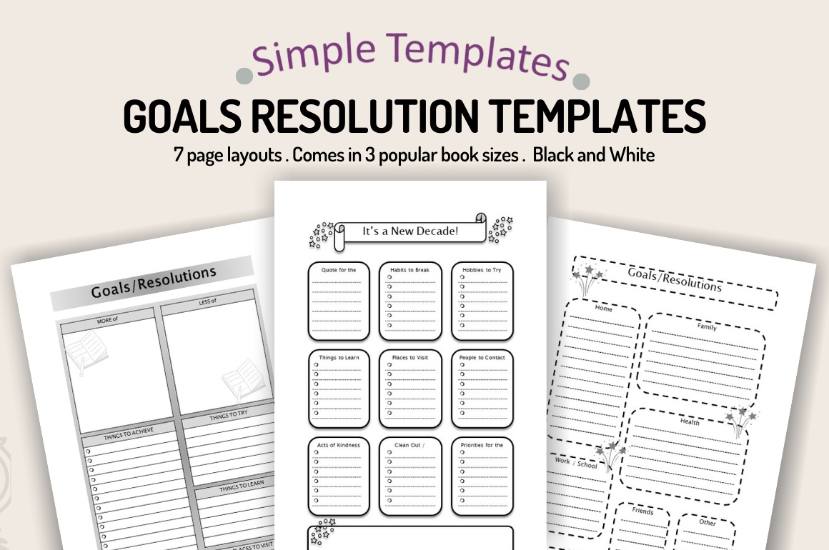 Simple Goal Resolution Templates