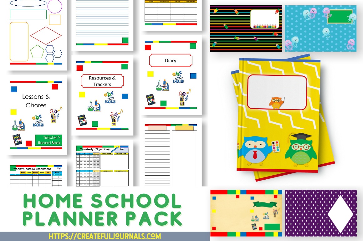 Home School Planner Set