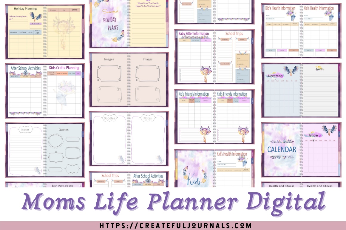 Moms Life Planner Digital
