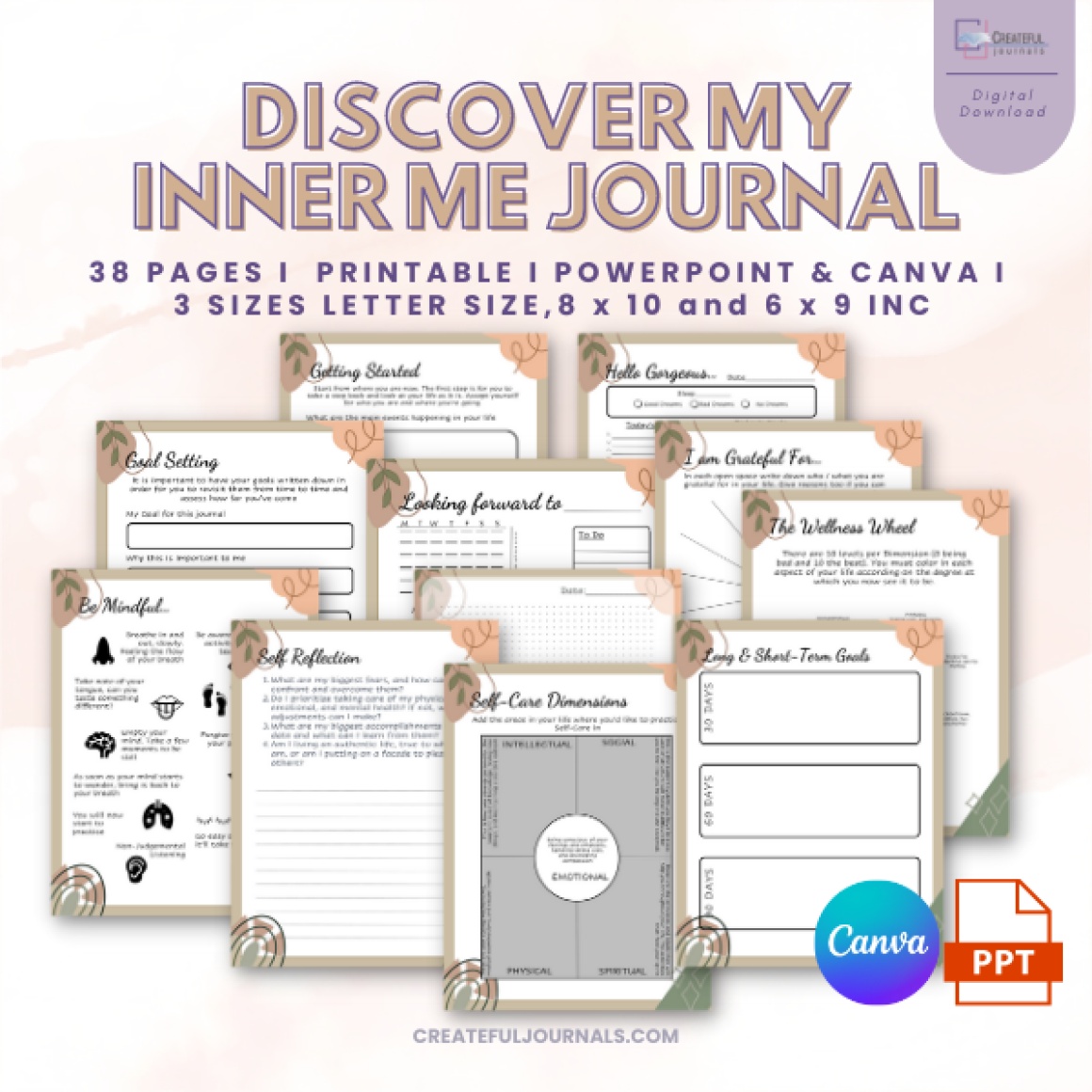 Discover My Inner Me Journal