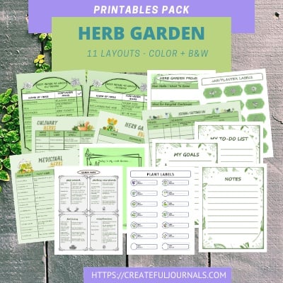 Herb Printables Pack