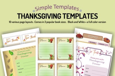 Thanksgiving Simple Templates