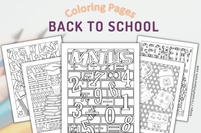 Back to School Coloring Pages