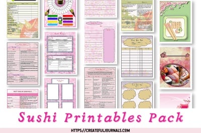 Sushi Printables Pack