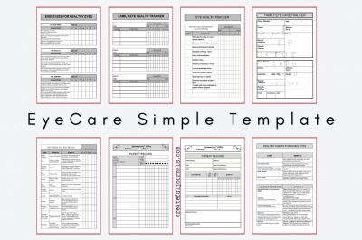 Eye Care Simple Templates