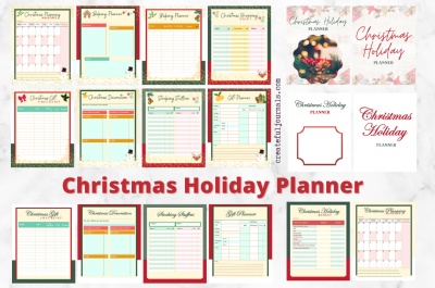 Christmas Planner in Canva and Powerpoint
