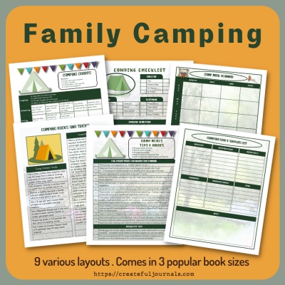Family Camping Simple Templates