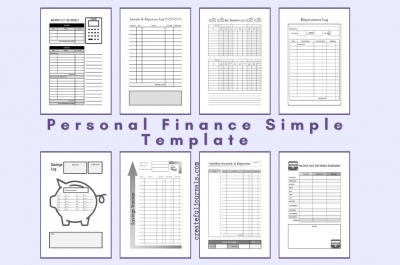 Personal Finance Simple Templates