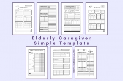 Elderly Caregiver Simple Templates