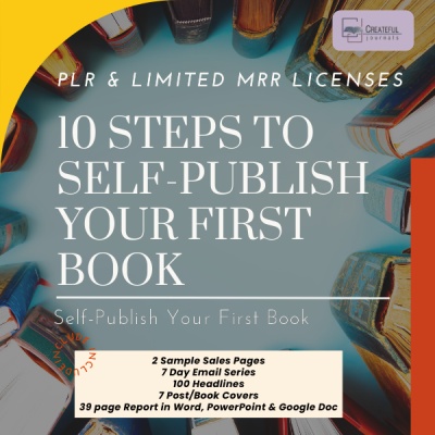 10 Steps to Self Publish on Amazon - Report