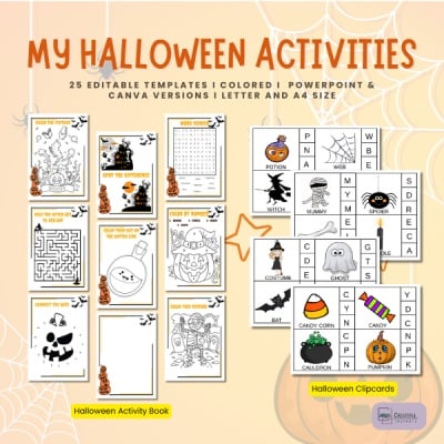 Halloween Activity Pack