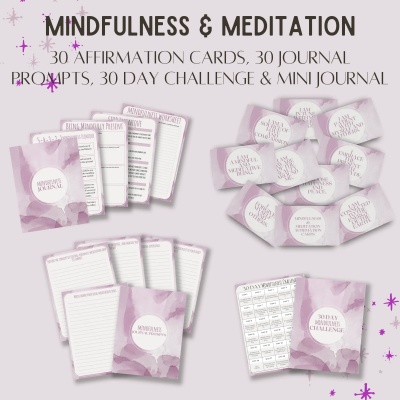 Mindfulness & Meditation Affirmation Bundle