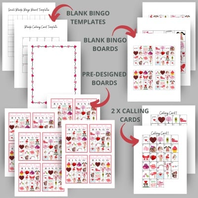 Add On: Valentine's Day Bingo Bundle
