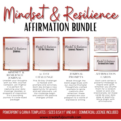 Mindset & Resilience Affirmation Bundle