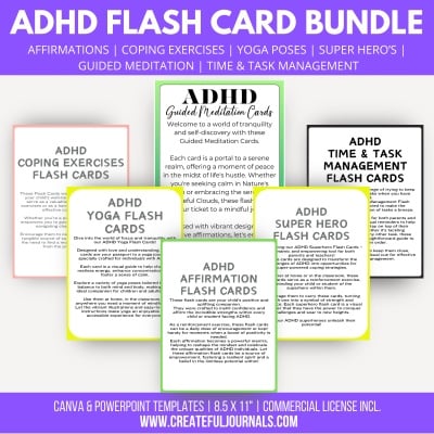 ADHD Flash Cards Bundle