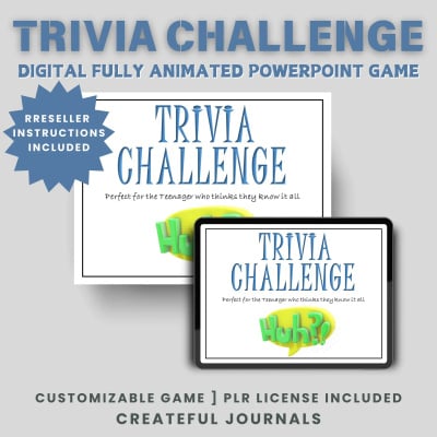 Add-On Trivia Challenge Game