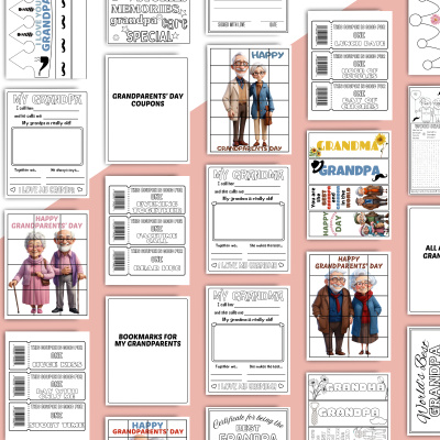 Grandparents' Day Templates Bundle