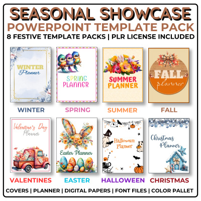 Seasonal Showcase Powerpoint Template Pack