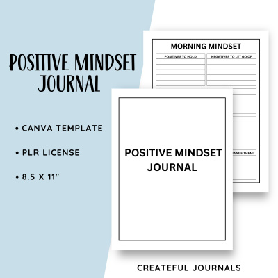 Positive Mindset Journal -Starter Template