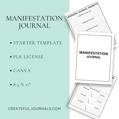 Manifestation Journal -Starter Template