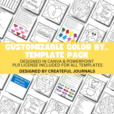 Customizable Color by.. Template Pack
