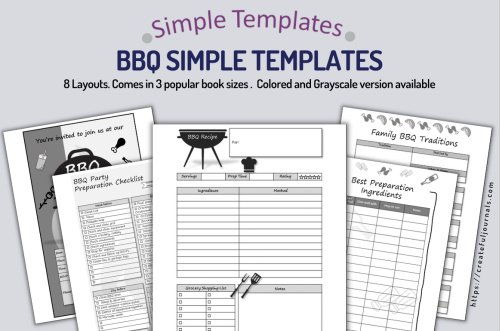 Retirement Sale: ST: BBQ Simple Templates
