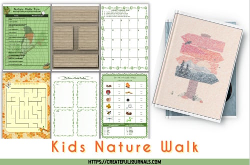 Retirement Sale: Activities Kids Nature Walk Printables