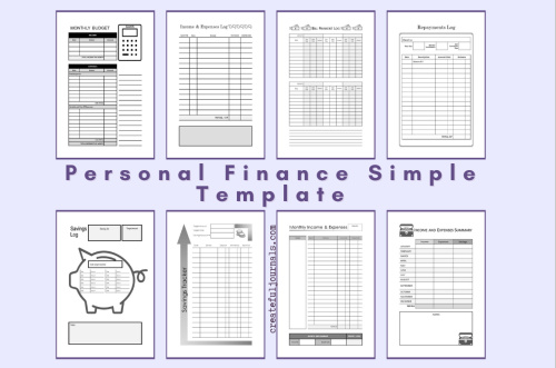 Retirement Sale: ST: Personal Finance Simple Templates