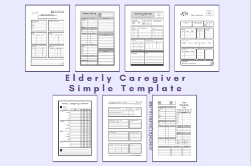 Retirement Sale: ST: Elderly Caregiver Simple Templates