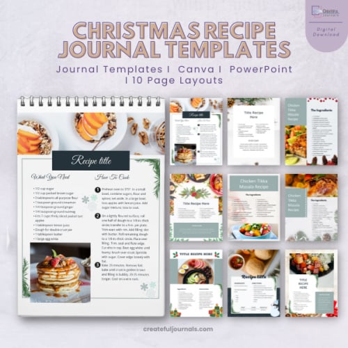 Retirement Sale: Christmas Recipe Templates