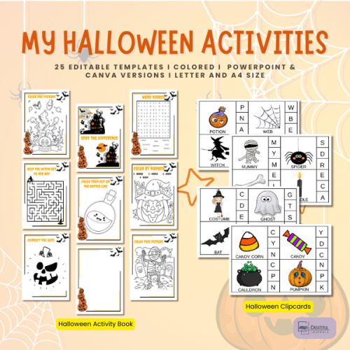 Retirement Sale: Halloween Activity Pack