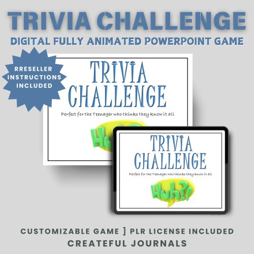 Add-On Trivia Challenge Game