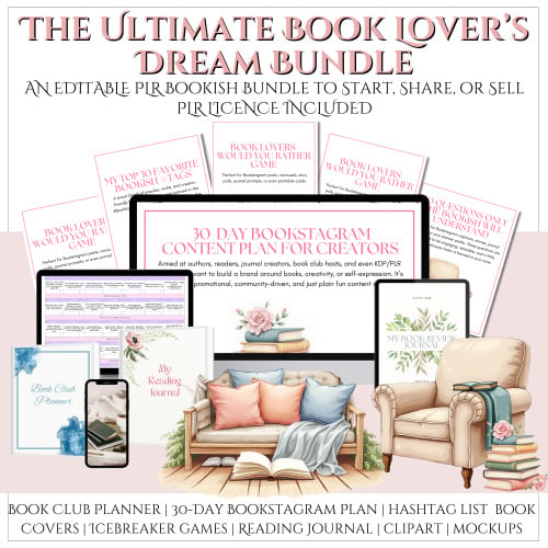 The Ultimate Book Lovers Design Bundle