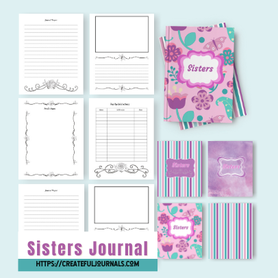Sisters Journal - Createful Journals Your Creative Inspiration
