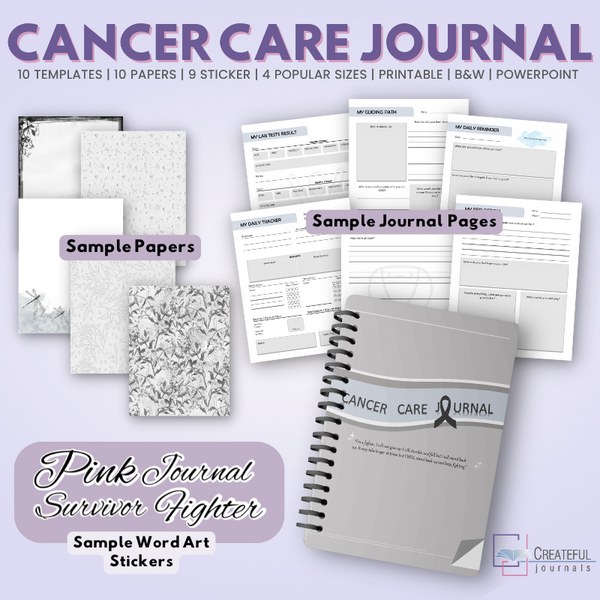 Cancer Care Journal Templates Createful Journals Your Creative
