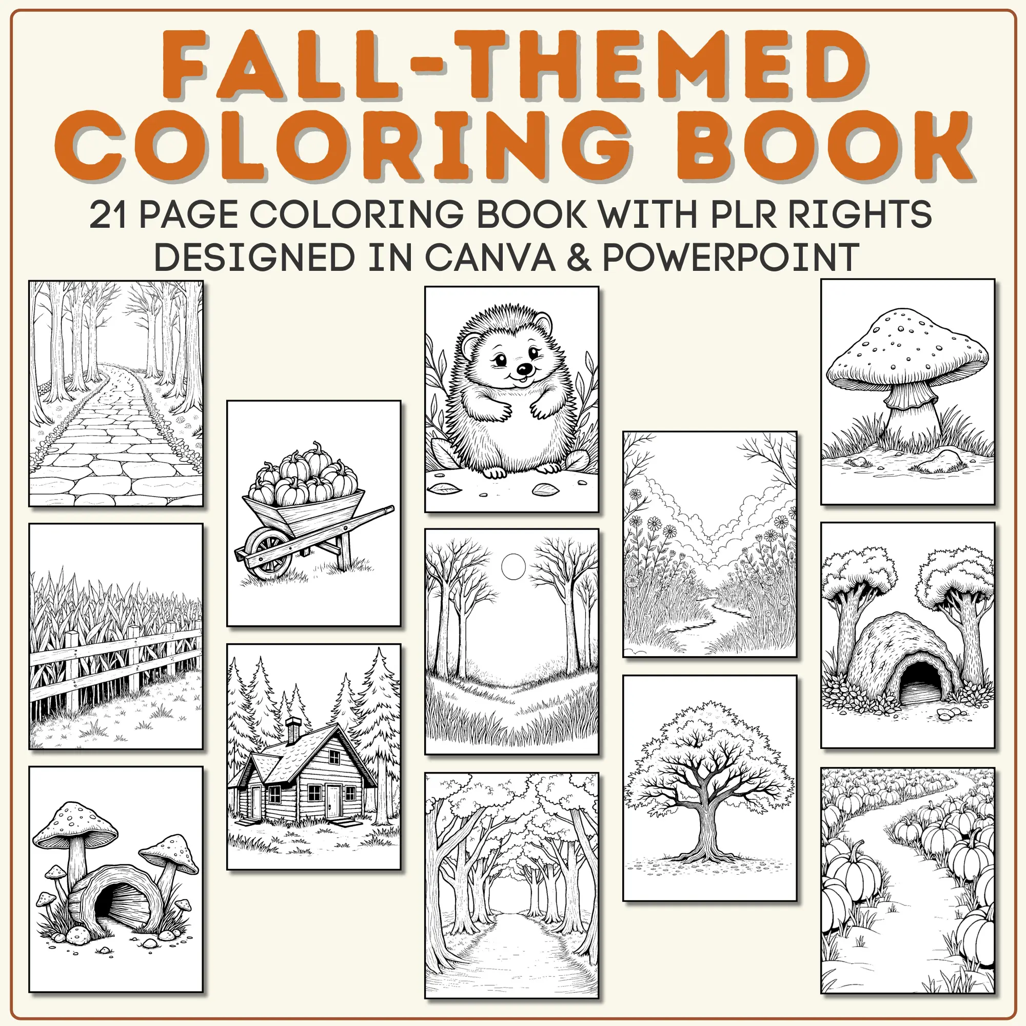 Fall Forest Friends Mega Builder Pack 3