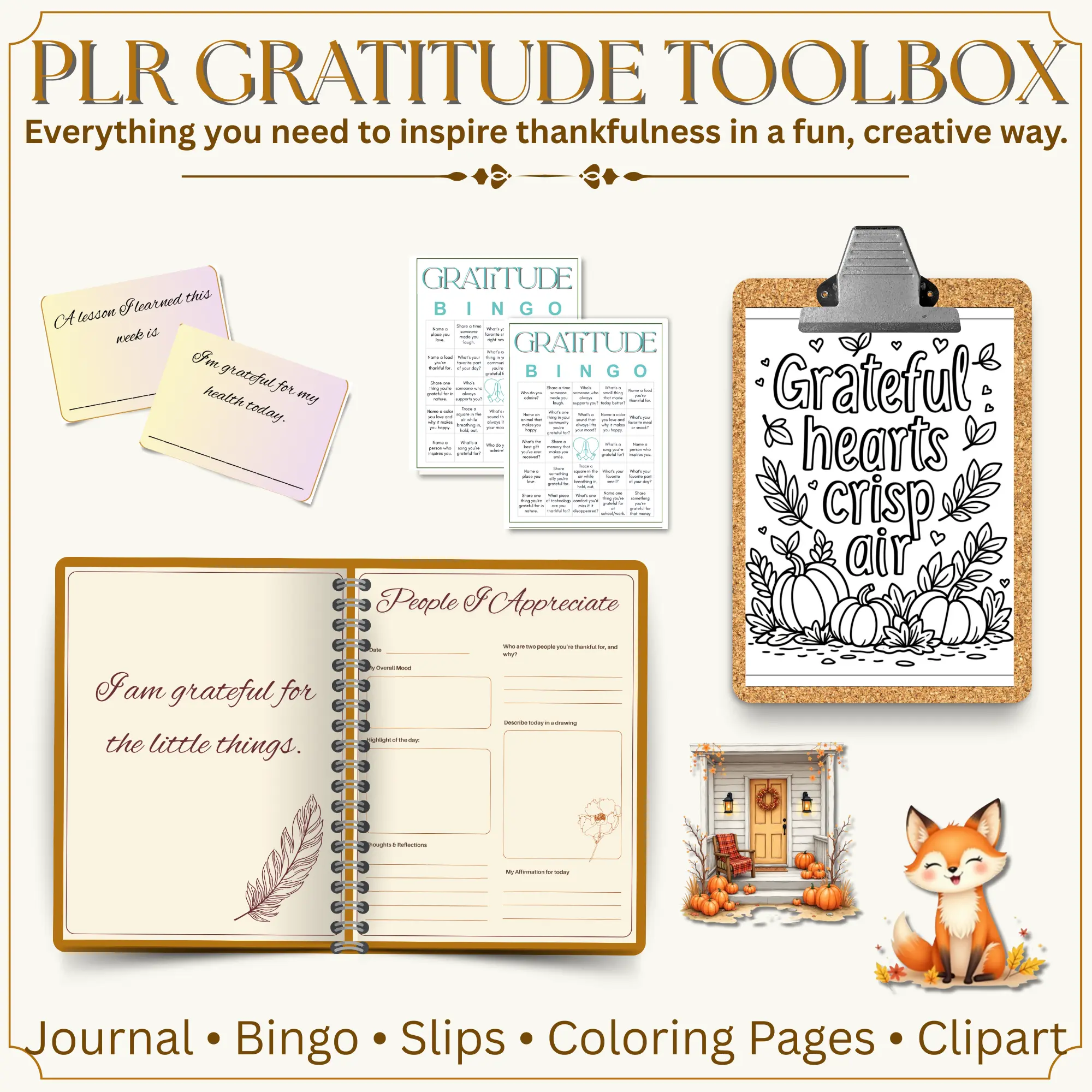 Gratitude Toolbox FRONT PAGE